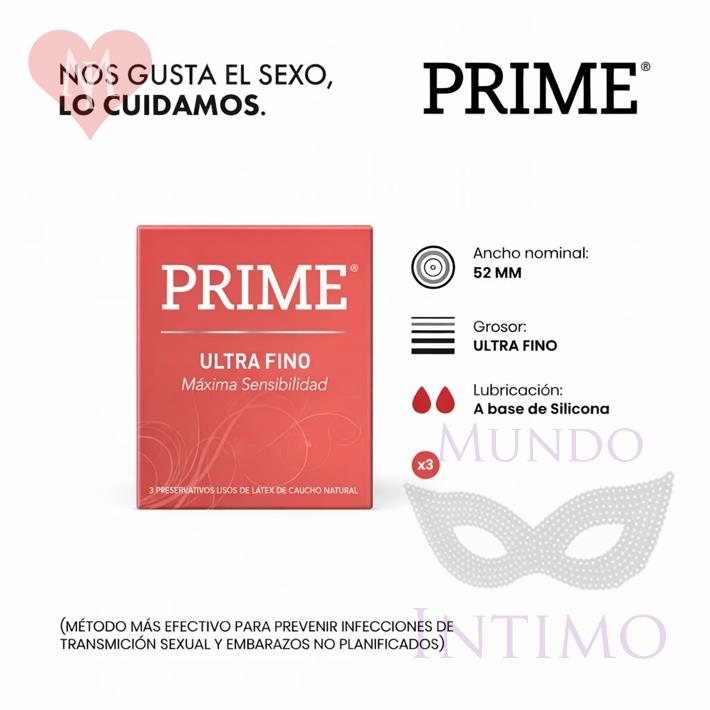 Preservativo Prime Ultrafino
